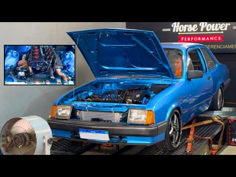 CHEVETTE 20v TURBO FORGED GAVE MORE THAN 700 HP AT THE WHEELS 🤤🚀