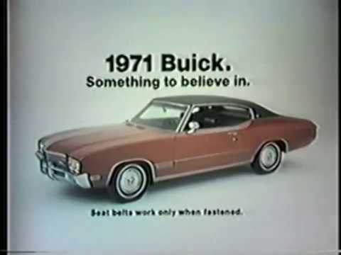 1971 Buick Car Commercial