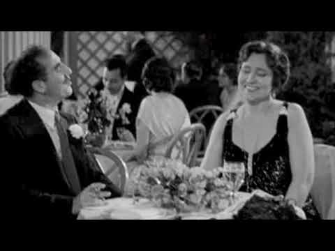 Worst Dates EVER - Groucho Has Driftwood - Night at the Opera - Marx Brothers  [1935 #grouchomarx]