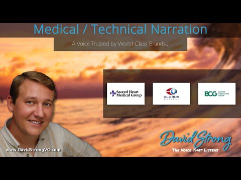 MEDICAL VOICE OVER DEMO – DAVID STRONG