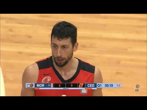 ABA Liga 2017/18, Round 20 match: Mornar - Cedevita (10.2.2018)