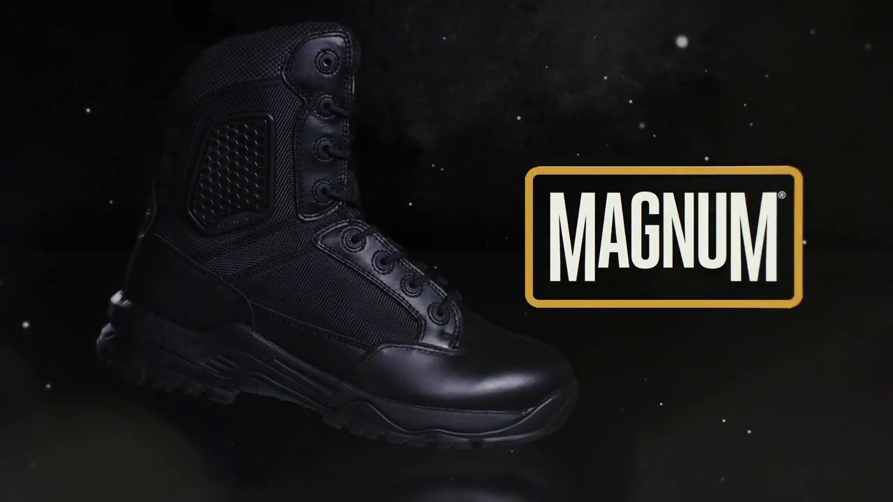 Magnum Strike Force 8.0 Sidezip Waterproof Uniform Boots