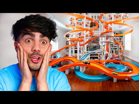 CONSTRUÍ LA PISTA DE AUTOS MÁS GRANDE DEL MUNDO!