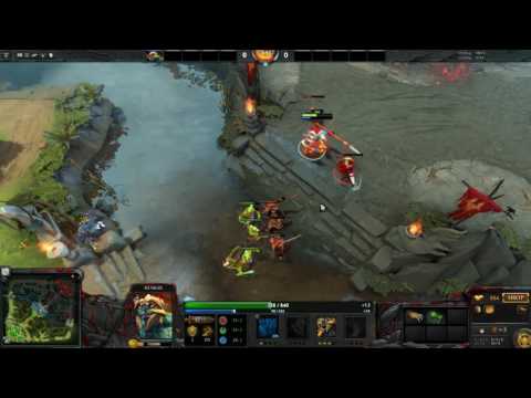 Dota2 1v0 speedrun (7:24 / 5:54 IGT)