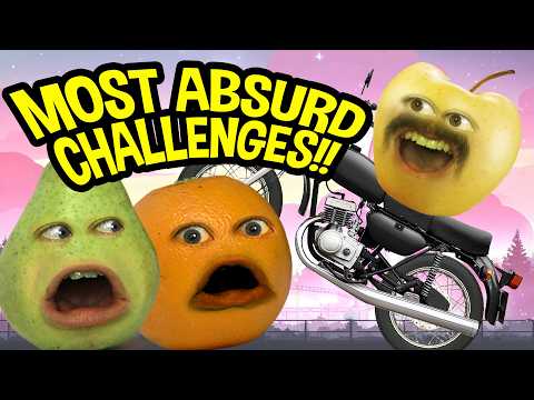 惱人的橙色 - 最荒唐的挑戰超級剪輯！ (Annoying Orange - Most Absurd Challenges Supercut!)
