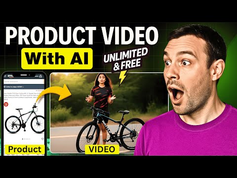 Unlimited & FREE Product Videos With AI - No Watermark | Tutorial for UGC Ads & Affiliate Videos