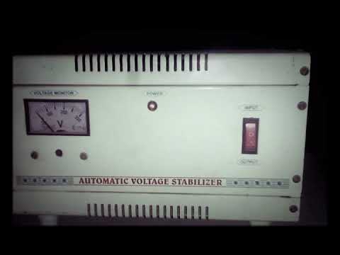 How to work automatic voltage stabilizer