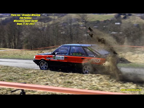 Pięta Jan / Brandys Wiesław - FSO Polonez - Wiosenny Super Sprint Ropa 27-03-2022