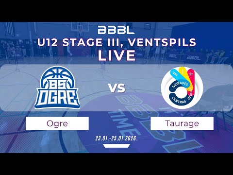Taurages SC 2014 vs BS Ogre 2014 | BBBL U12 | Stage III
