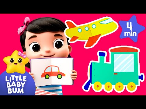 Planes, Trains & Cars πβοΈπ | Little Baby Bum