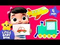 Planes Trains Cars ️ Little Baby Bum