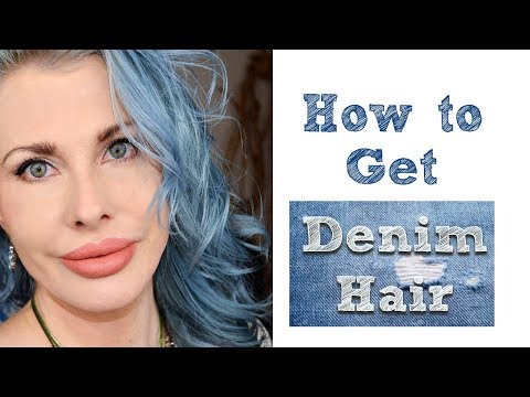 , title : 'How To Get Denim Hair | Perfect Picture Blue Hair'