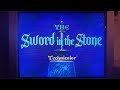Opening To The Sword In The Stone 1991 VHS Ink Label Copy