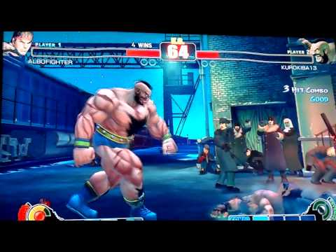 ALBOFIGHTER (Ryu) Vs KUROKIBA13 (Zangief)