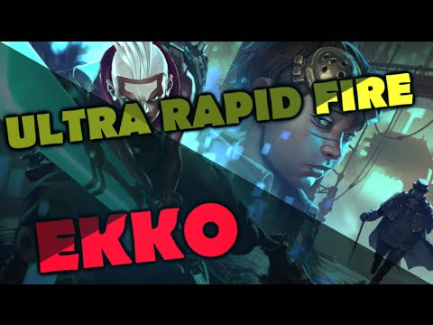 URF EKKO - ULTRA RAPID FIRE 2016 GAMEPLAY - League of Legends