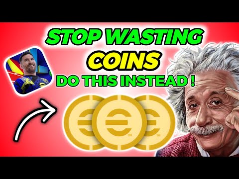 Stop Wasting Coins in eFootball 2025! Do THIS Instead!