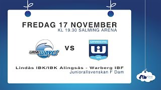 DJ17: Lindås IBK/IBK Alingsås – Warberg IBF