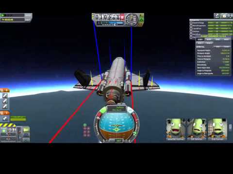 KSP Shuttle Designing