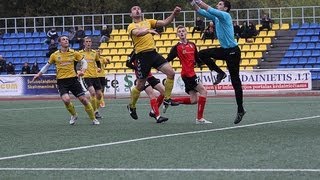 preview picture of video 'FK Nevėžis - FK Trakai 2:2 (2013 10 06)'