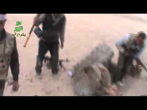 كلمة من أحد عناصر الجيش الحر المرابطين في محيط اللواء 113 في ريف دير الزور