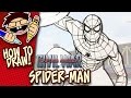 How To Draw SPIDER MAN CAPTAIN AMERICA CIVIL WAR Step By Step Drawing Tutorial