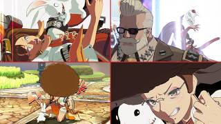 【GGST】蔵土縁紗夢 アフロ・骨折他リアクション編【ギルティギアストライヴ】