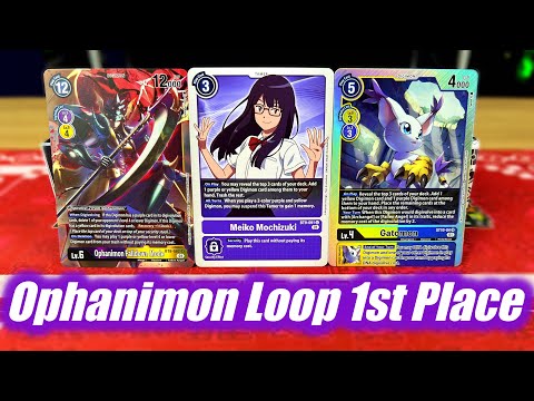 Ophanimon Loop UNDEFEATED 1st Place Locals Deck Profile!