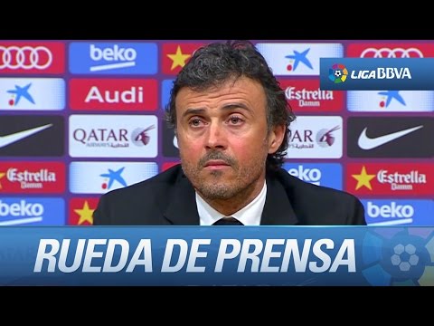 Luis Enrique: "En actitud y ambición estuvimos inconmensurables"