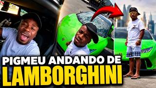 PIGMEU ANDANDO DE LAMBORGHINI  EM NOVA YORK! COPATHON
