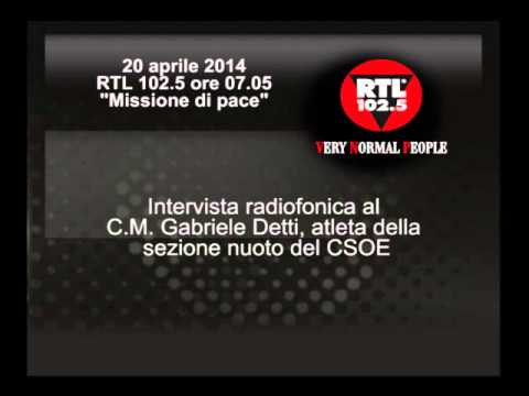 RTL 102,500 Gabriele Detti (Nuoto)