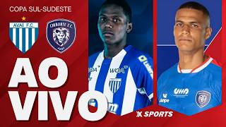 AVAÍ X CIANORTE - COPA SUL-SUDESTE - AO VIVO E COM IMAGENS