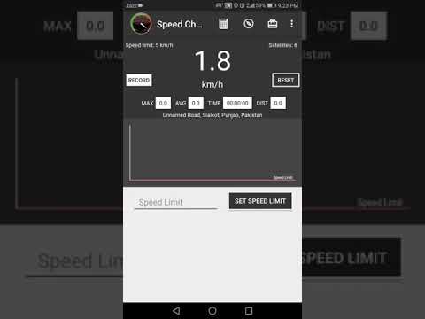 Speed Meter Over Speed Check Video