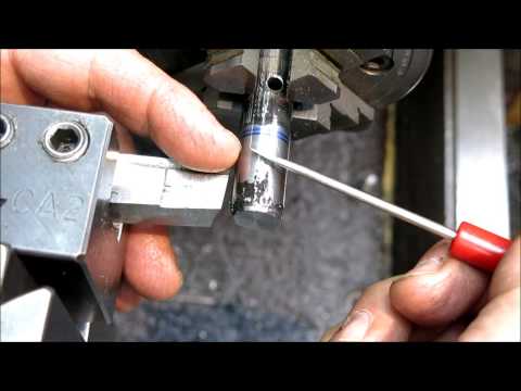 Setting Up and cutting short machine tapers 4