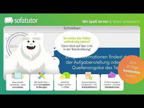 Sachtexte analysieren – Einleitung schreiben einfach erklärt – Deutsch 9. - 11. Klasse