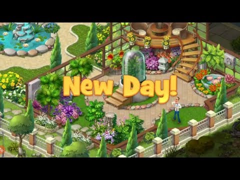 HOMESCAPES Story Walkthrough Gameplay #17 - Garden - Day 6 (iOS, Android)
