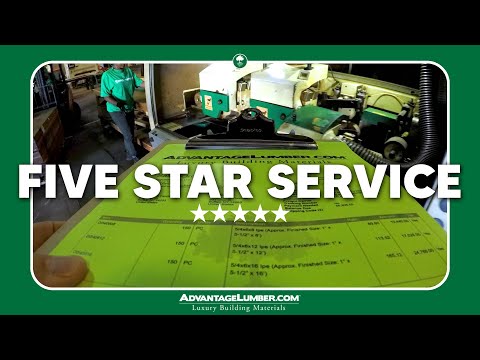 5-Star Service - Advantage Lumber - Since 1992