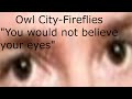 Fireflies but ALMOST every lyric is replaced with You Would Not Believe Your Eyes