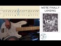 Home: We're Finally Landing - Bass Cover with Bass Tab