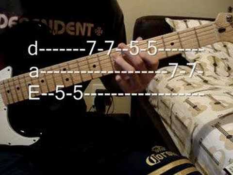 basic blues/hendrix style licks part 1