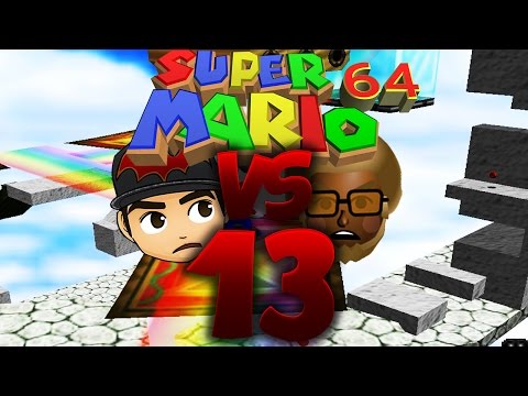 1on1 - Super Mario 64 - Part 13 - Ärger aufm Regenbogen!