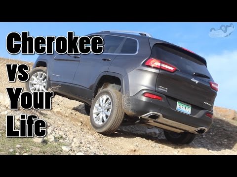 2017 JeepCherokee Review - A big hill and real life