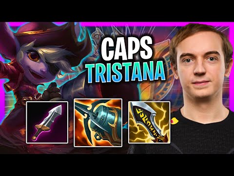 CAPS PERFECT GAME WITH TRISTANA MID! | G2 Caps Plays Tristana Mid vs Corki!  Season 2024