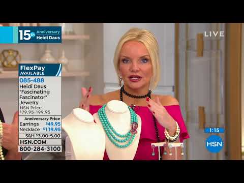 HSN | Heidi Daus Jewelry Designs 15th Anniversary 09.08.2018 - 06 PM