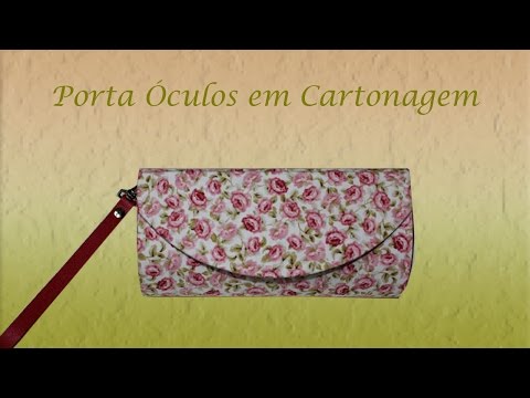 PORTA ÓCULOS EM CARTONAGEM