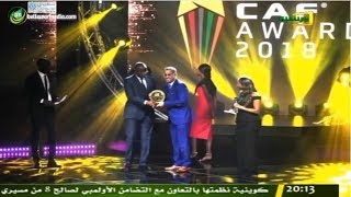 فوز المرابطون  بجائزة افضل منتخب افريقي 2018 - تقريرمحمد الحسن لقناة الموريتانية