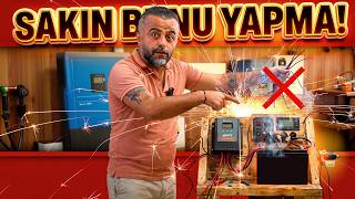 İnce Kabloyu İnvertere Bağladık… Sonuç ŞOKE Etti!