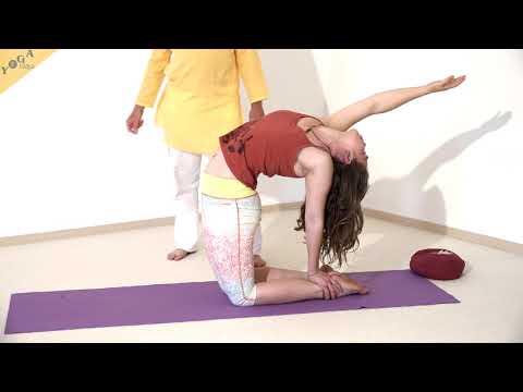 Halbes Kamel - Yoga Asana Lexikon