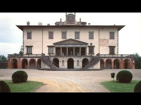 ***** VILLA MEDICEA di Poggio a Caiano - esterni parco e interni (UNESCO)