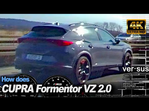 First seen on the Autobahn - CUPRA Formentor VZ vs BMW M2 Competition +100-240 RaceRender [4k]