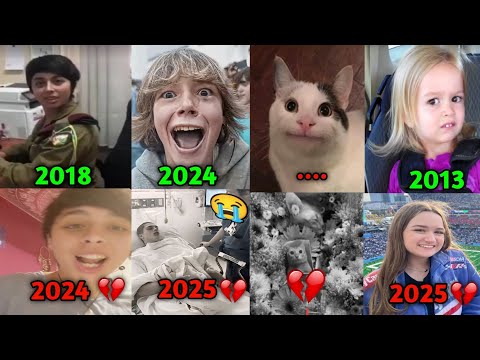 Where are The Legendary Memes Heroes ( Then vs Now 😥)